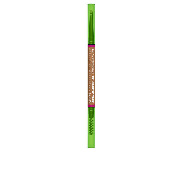 NYX PROFESSIONAL MAKE UP : BLADE & SHADE NANO eyebrow pencil #01-Ash Blonde 1 unit