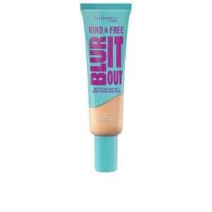 RIMMEL LONDON : KIND & FREE BLUR IT OUT matte effect foundation #010-Rose Ivory 30 ml