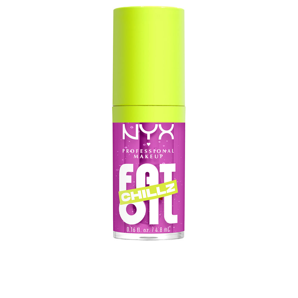 NYX PROFESSIONAL MAKE UP : FAT OIL CHILLZ Lip Gloss #Strawberry Slush 4.8 ml