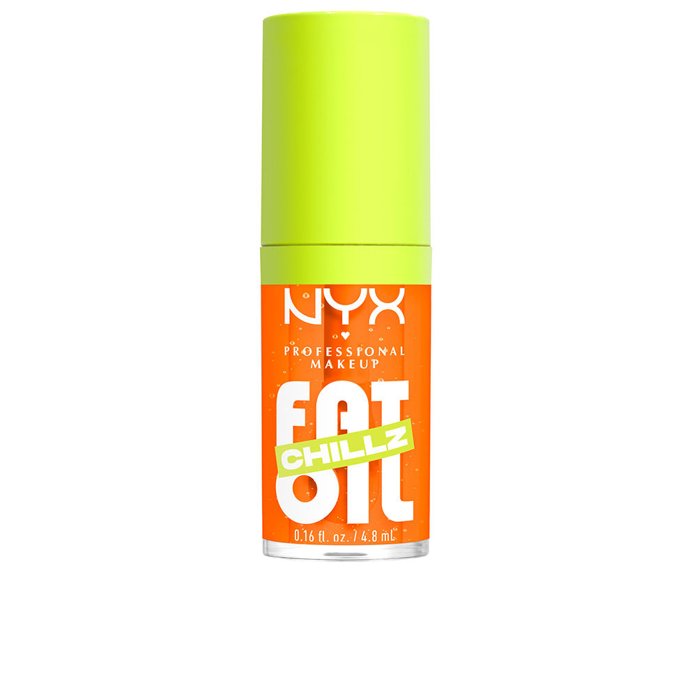 NYX PROFESSIONAL MAKE UP : FAT OIL CHILLZ lip gloss #Citrus Chiller 4.8 ml
