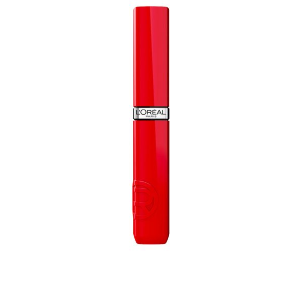 L'ORÉAL PARIS : INFALLIBLE LAQUE vinyl effect liquid lipstick #410 Rouge Poppy 4.3 ml