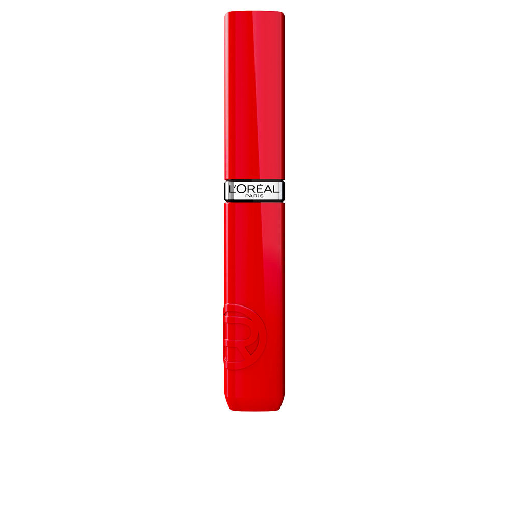 L'ORÉAL PARIS : INFALLIBLE LAQUE vinyl effect liquid lipstick #410 Rouge Poppy 4.3 ml