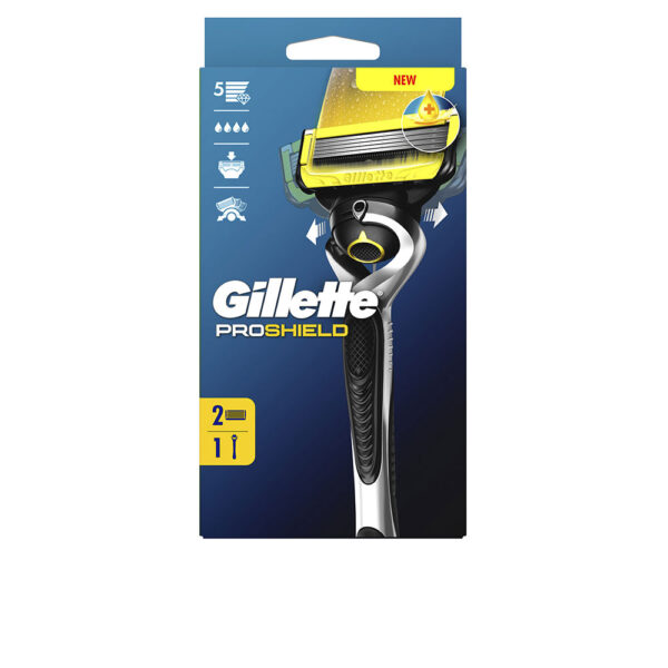 GILLETTE : FUSION PROSHIELD machine + 2 refills