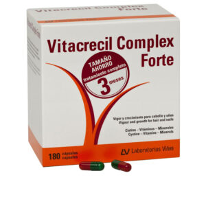 VITACRECIL COMPLEX : VITACRECIL COMPLEX FORTE hair and nails capsules 180 units