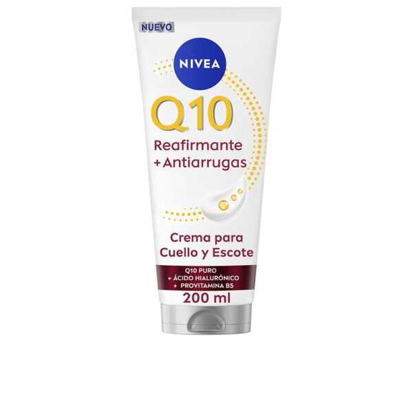 NIVEA : Q10+ Firming anti-wrinkle cream for neck and décolleté 200 ml