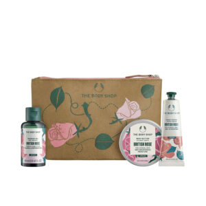 THE BODY SHOP : BRITISH ROSE CASE 4 pcs