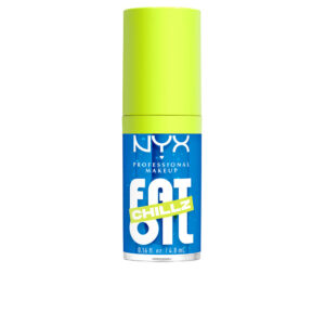 NYX PROFESSIONAL MAKE UP : FAT OIL CHILLZ Lip Gloss #Polar Peppermint 4.8 ml