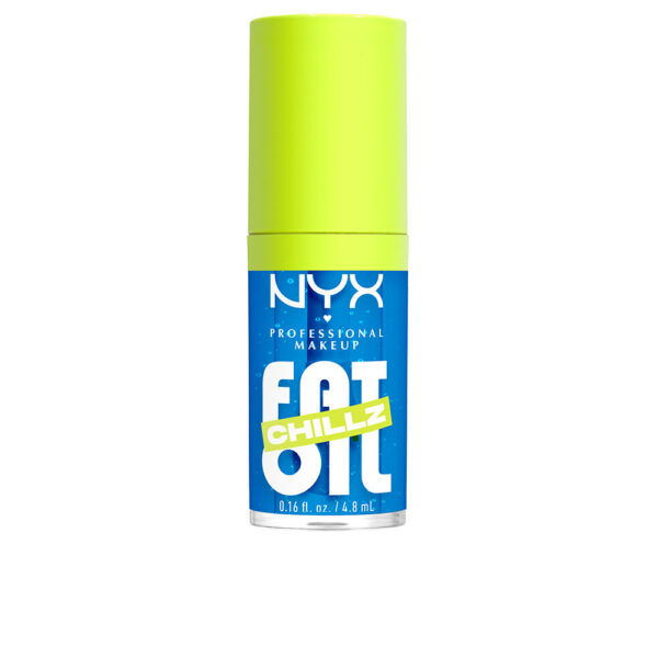 NYX PROFESSIONAL MAKE UP : FAT OIL CHILLZ Lip Gloss #Polar Peppermint 4.8 ml