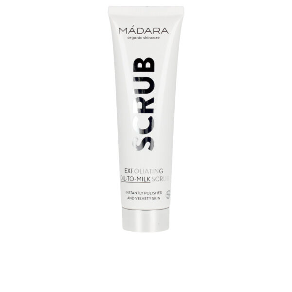 MÁDARA ORGANIC SKINCARE : SCRUB exfoliating oil-to-milk scrub 60 ml