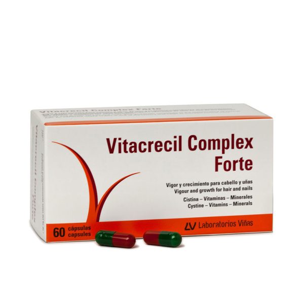 VITACRECIL COMPLEX : VITACRECIL COMPLEX FORTE hair and nails capsules 60 units
