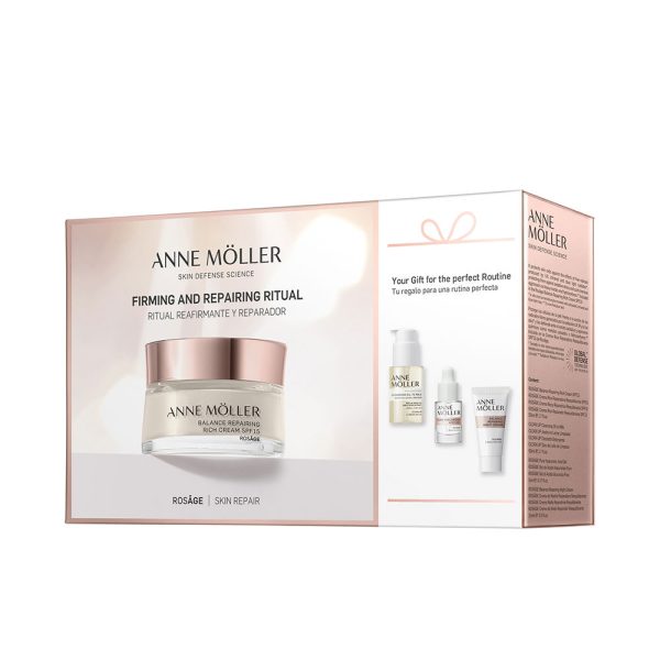 ANNE MÖLLER : ROSÂGE RICH REBALANCING REPAIRING CREAM SPF15 4-pack