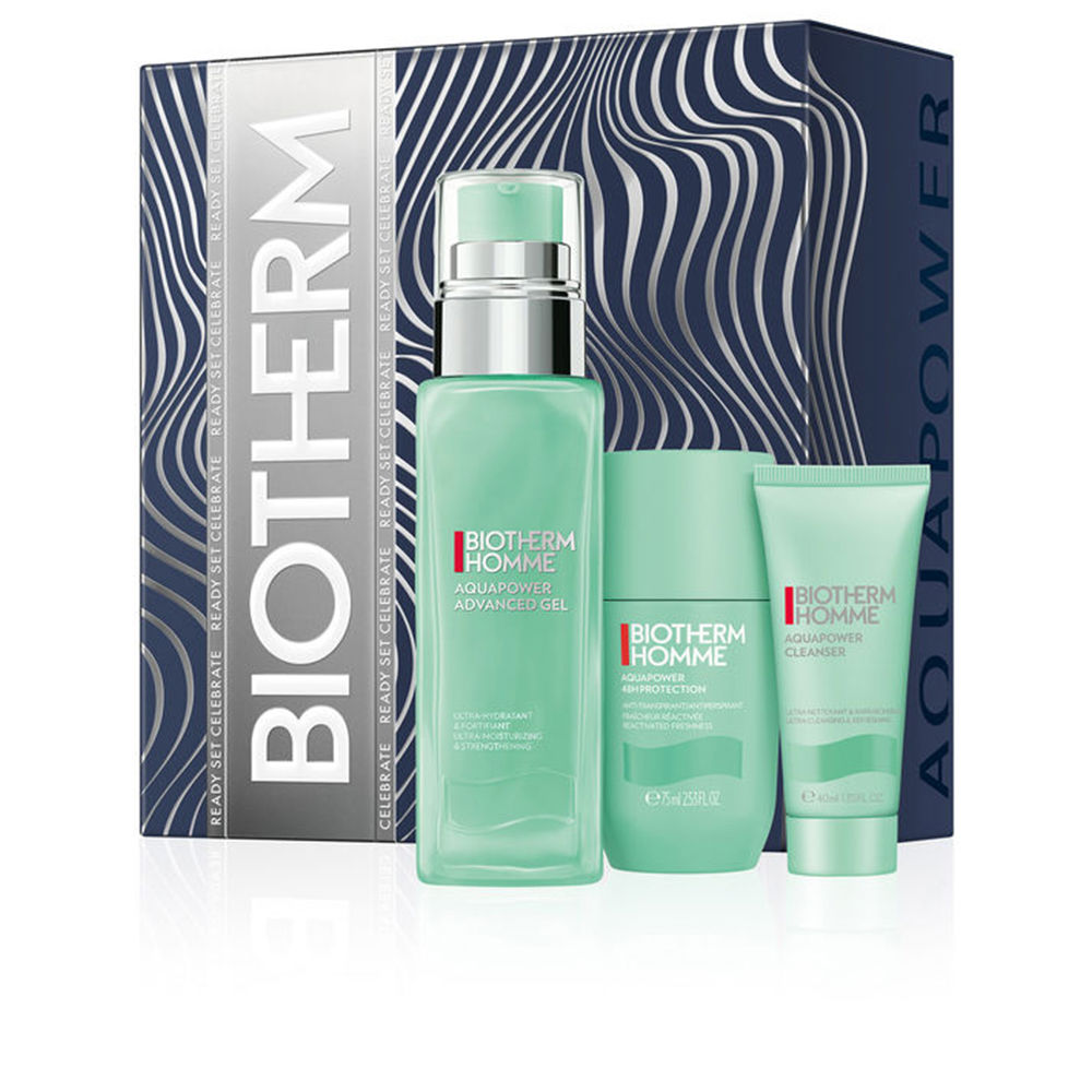 BIOTHERM : HOMME AQUAPOWER ADVANCED GEL CASE 3 pcs