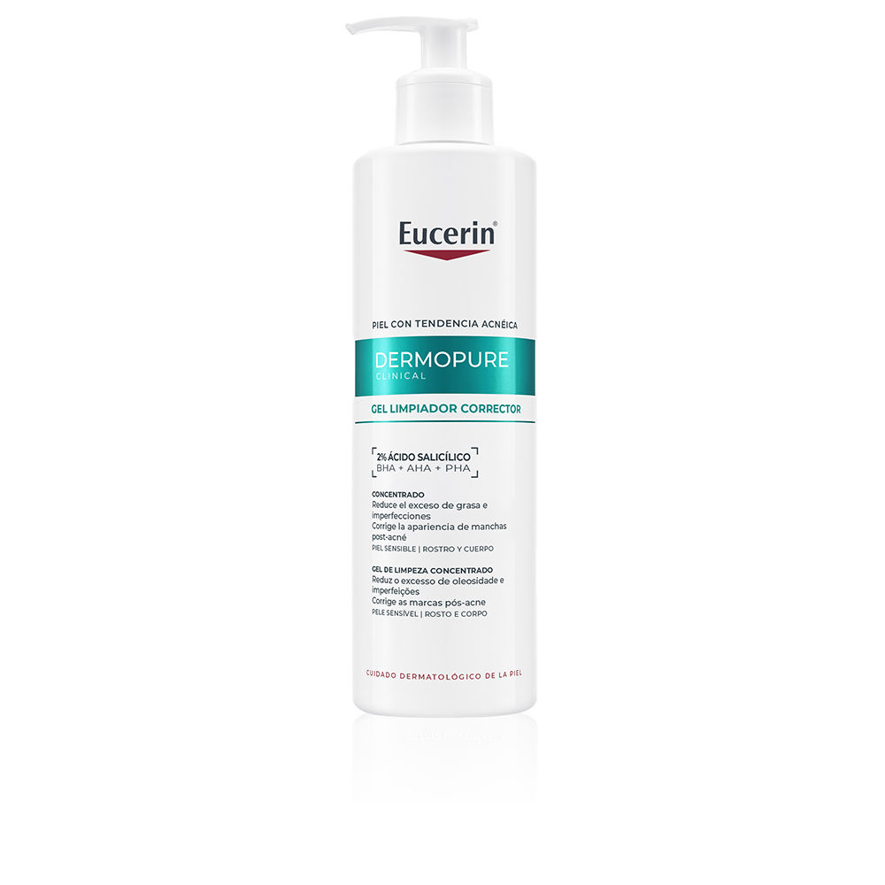 EUCERIN : DERMOPURE triple effect cleansing gel 400 ml