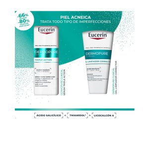 EUCERIN : DERMOPURE CLINICAL TRIPLE ACTION CASE 2 pcs
