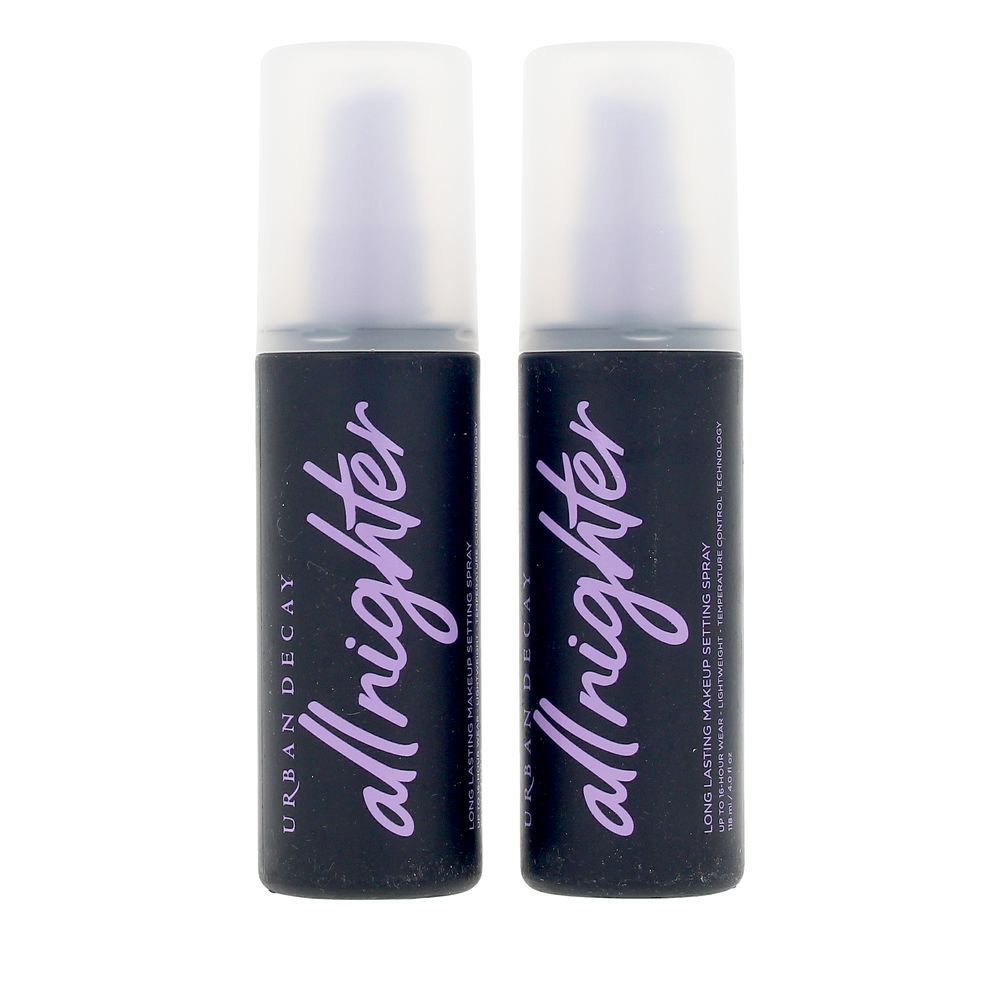 URBAN DECAY : ALL NIGHTER long lasting makeup setting spray pack 2 x 118 ml