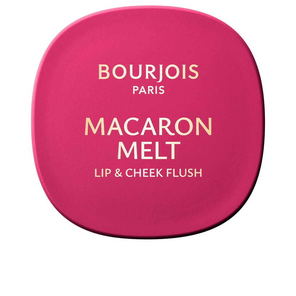 BOURJOIS : MACARON MELT blush for cheeks and lips #4-Pink Guava 8 gr
