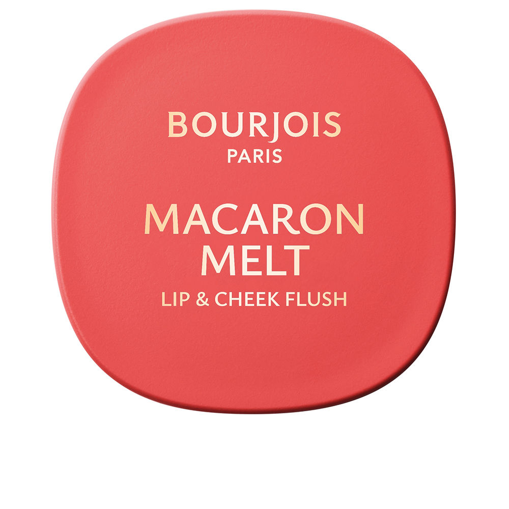 BOURJOIS : MACARON MELT blush for cheeks and lips #3-Peach Tatin 8 gr