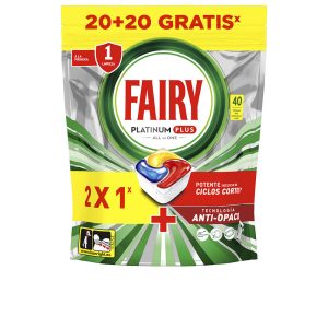 FAIRY : FAIRY PLATINUM PLUS LEMON dishwasher 40 capsules