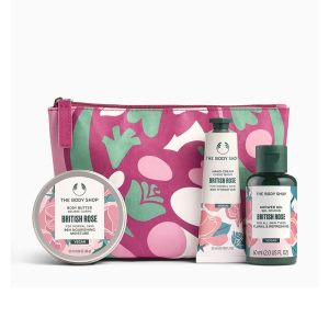 THE BODY SHOP : MINI BRITISH ROSE SET OF 4 pcs