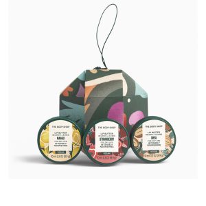 THE BODY SHOP : LIPCARE TRIO SET 3 pcs