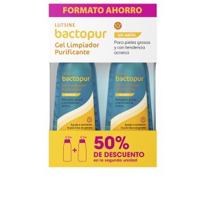 LUTSINE E45 : BACTOPUR purifying cleansing gel pack 2 x 200 ml