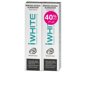IWHITE : TOOTHPASTE dark spots whitening pack 2 x 75 ml