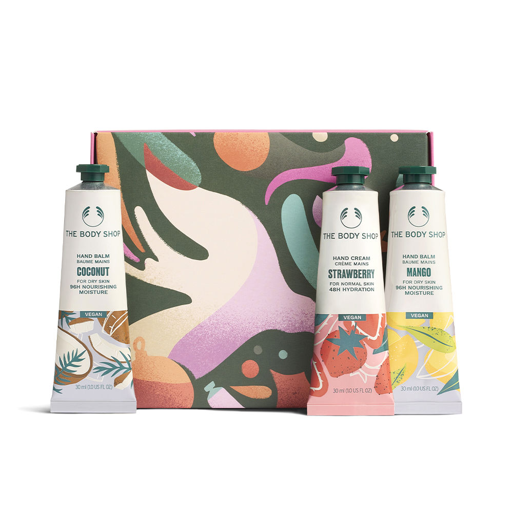 THE BODY SHOP : HAND CARE TRIO CASE 3 pcs
