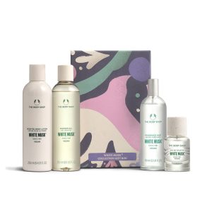 THE BODY SHOP : WHITE MUSK COLLECTION ESTUCHE 4 pz