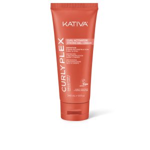 KATIVA : KATIVA CURLY PLEX CURL gel cream curl activator strong hold 240 ml