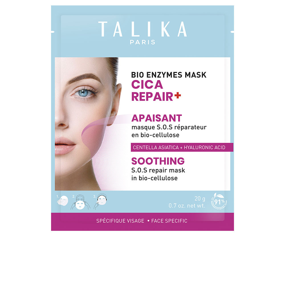 TALIKA : BIO ENZYMES MASK CICA REPAIR+ SOOTHING hydration-boosting SOS repair mask 20 gr