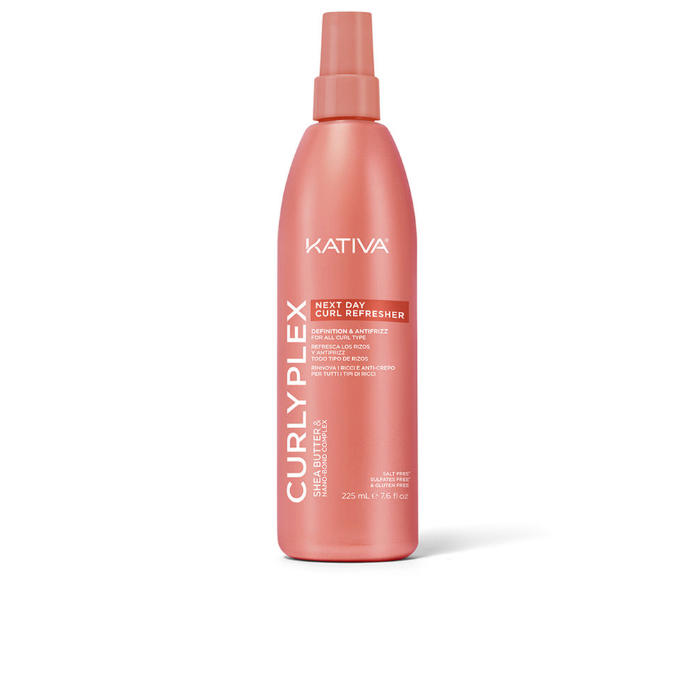 KATIVA : KATIVA CURLY PLEX Refreshing and Curl Redefining Spray 225 ml