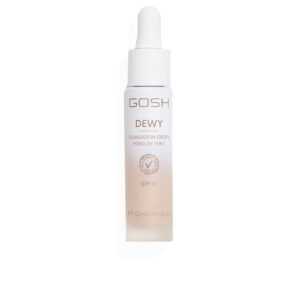 GOSH : DEWY foundation drops SPF15 #006-Medium 12 gr