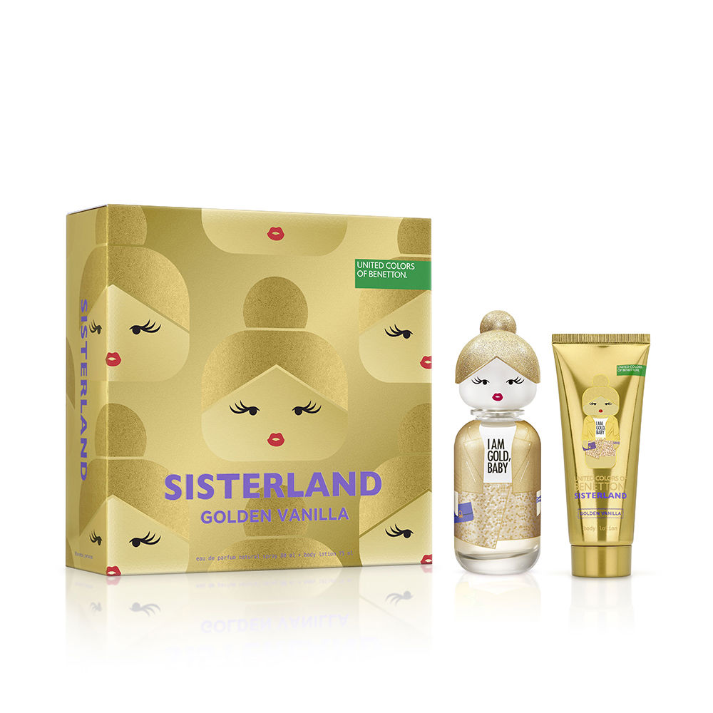 BENETTON : SISTERLAND GOLDEN VANILLA 2-piece CASE