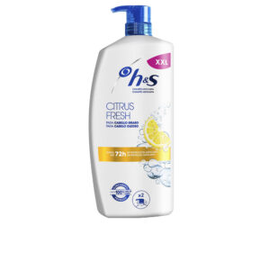 HEAD & SHOULDERS : H&S CITRUS FRESH anti-dandruff shampoo for oily hair, 1000 ml dispenser