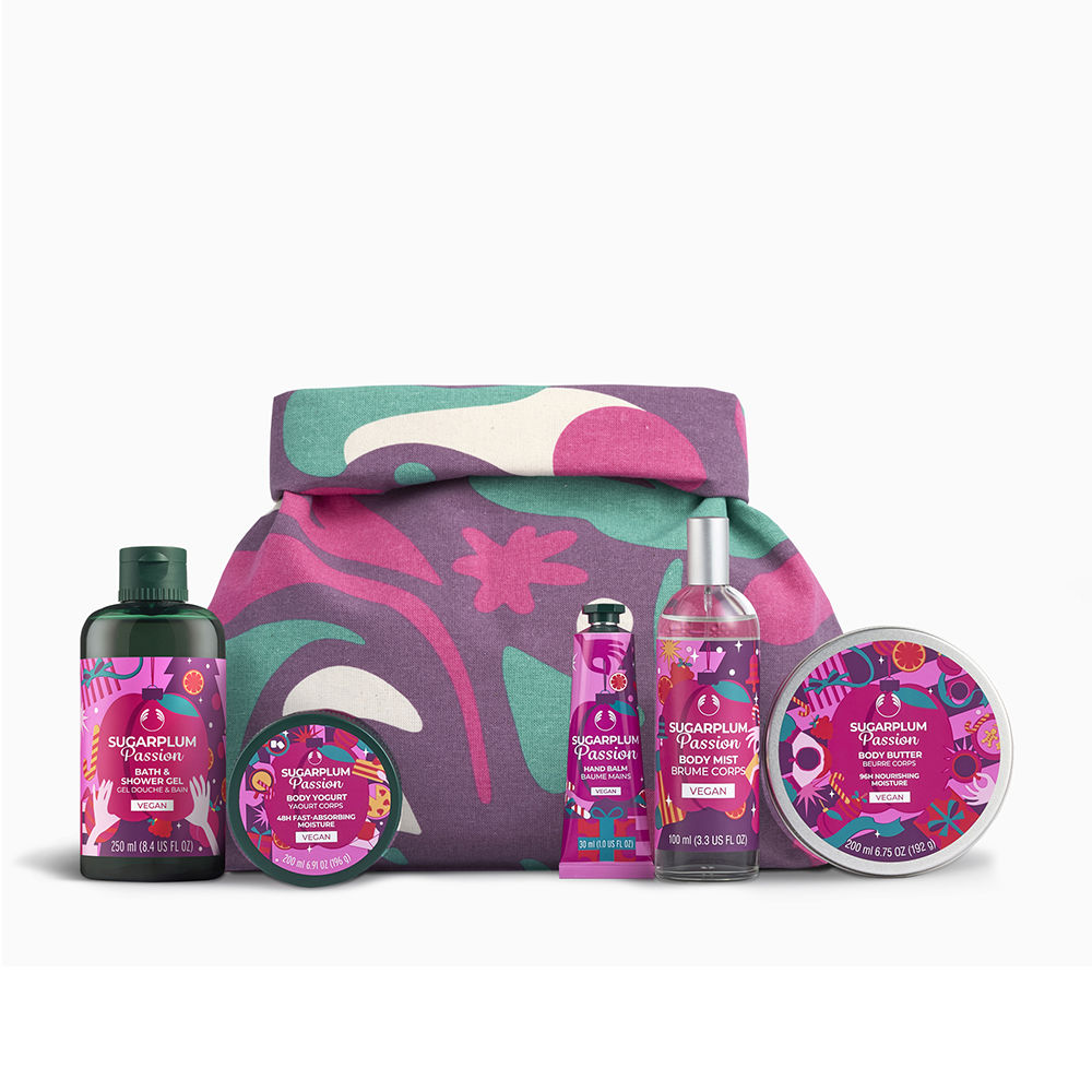 THE BODY SHOP : ULTIMATE SUGARPLUM PASSION CASE 5 pcs