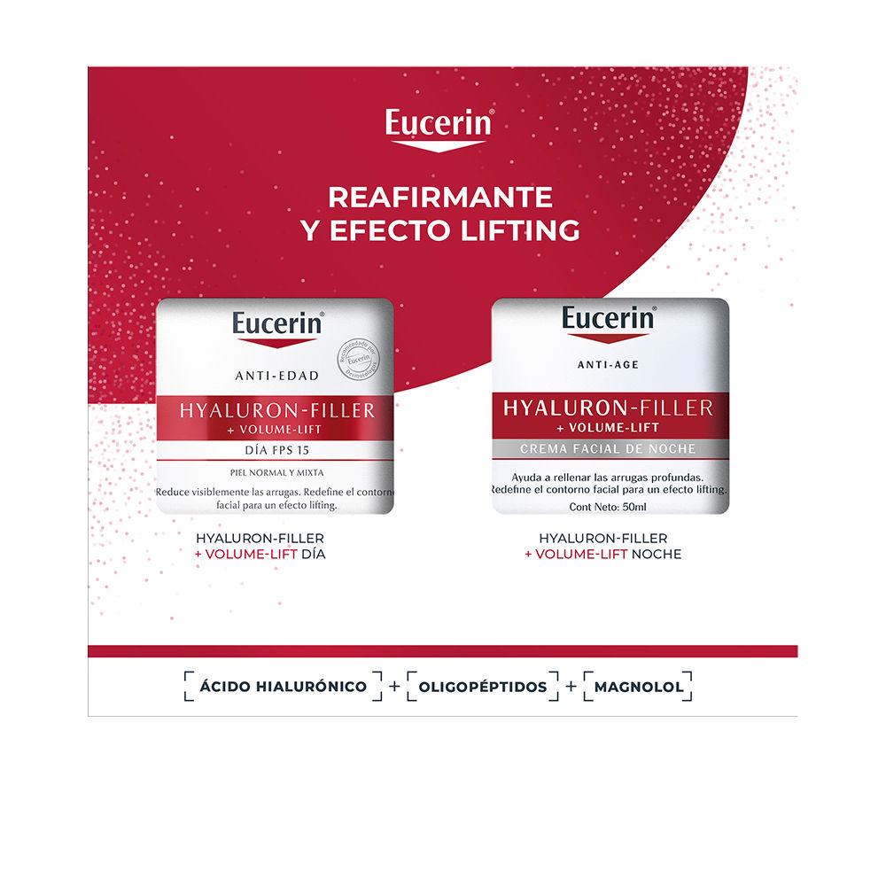 EUCERIN : HYALURON FILLER + VOLUME-LIFT DAY CREAM FOR NORMAL TO COMBINATION SKIN, 2-PIECE SET