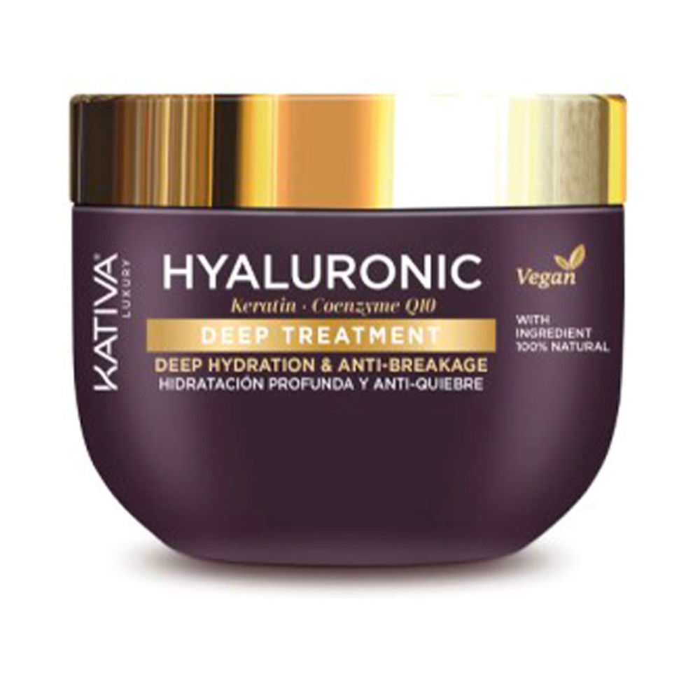 KATIVA : HYALURONIC keratin & coenzyme Q10 deep treatment 300 ml