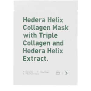 MILK TOUCH : 5 UNITS BOX HEDERA HELIX COLLAGEN mask 5 u