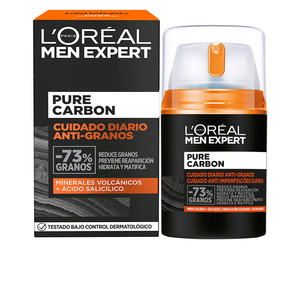 L'ORÉAL PARIS : MEN EXPERT pure charcoal daily care anti-pimples 50 ml