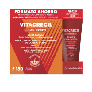 VITACRECIL COMPLEX : VITACRECIL COMPLEX FORTE capsules + shampoo 2 units