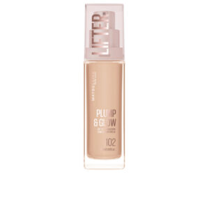 MAYBELLINE : LIFTER PLUMP & GLOW foundation #102 30 ml