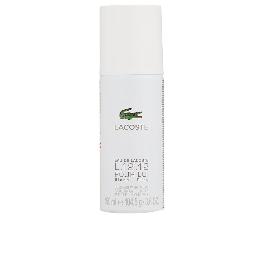 LACOSTE : L.12.12 POUR LUI BLANC PURE deo vapo 150 ml