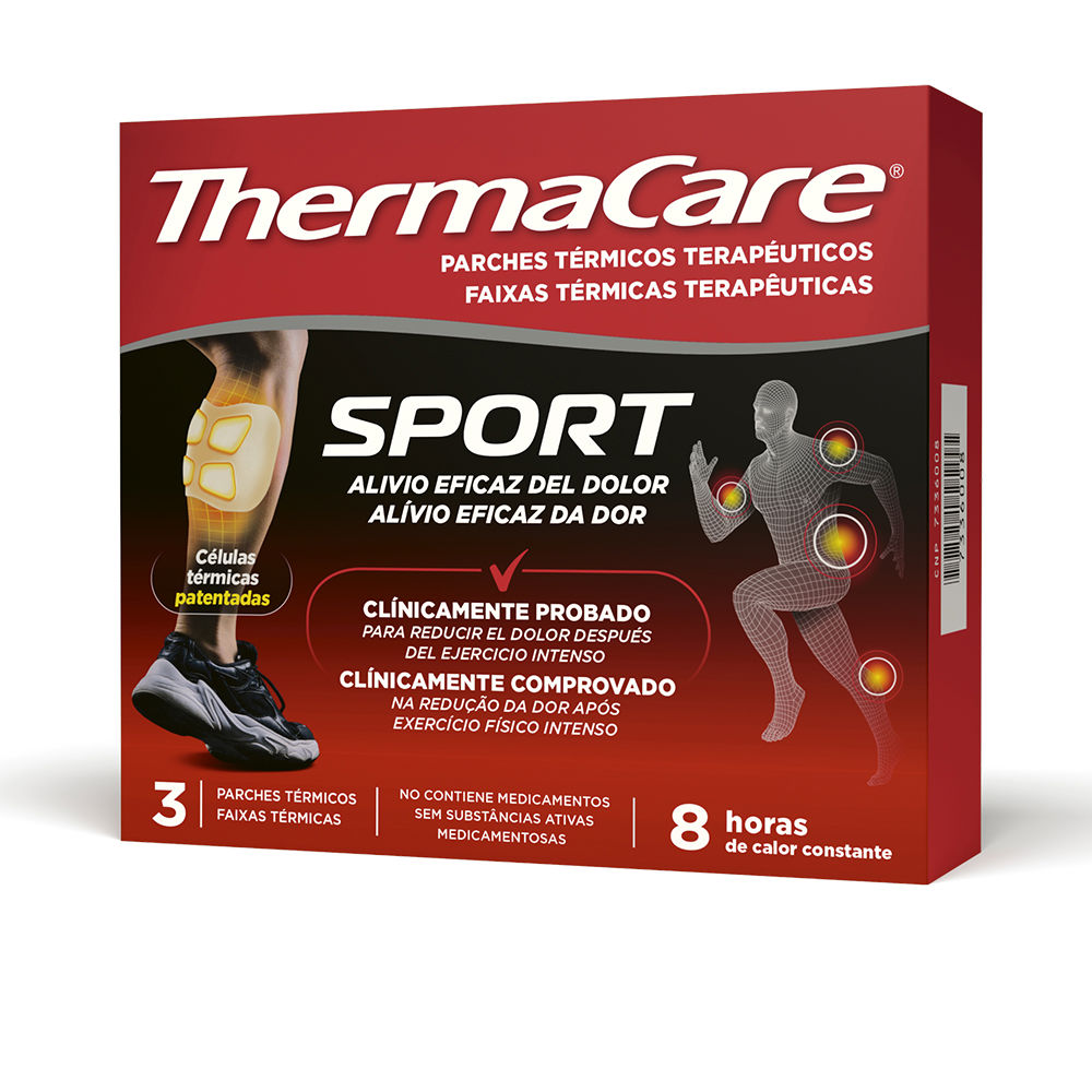 THERMACARE : THERMACARE SPORT parches térmicos 3 u