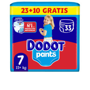 DODOT : DODOT PANTS diaper-panties size 7 +17 kg 33 u