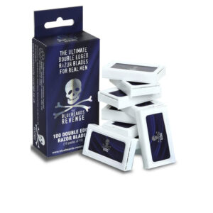 THE BLUEBEARDS REVENGE : THE ULTIMATE double edge safety razor blades 100 pz