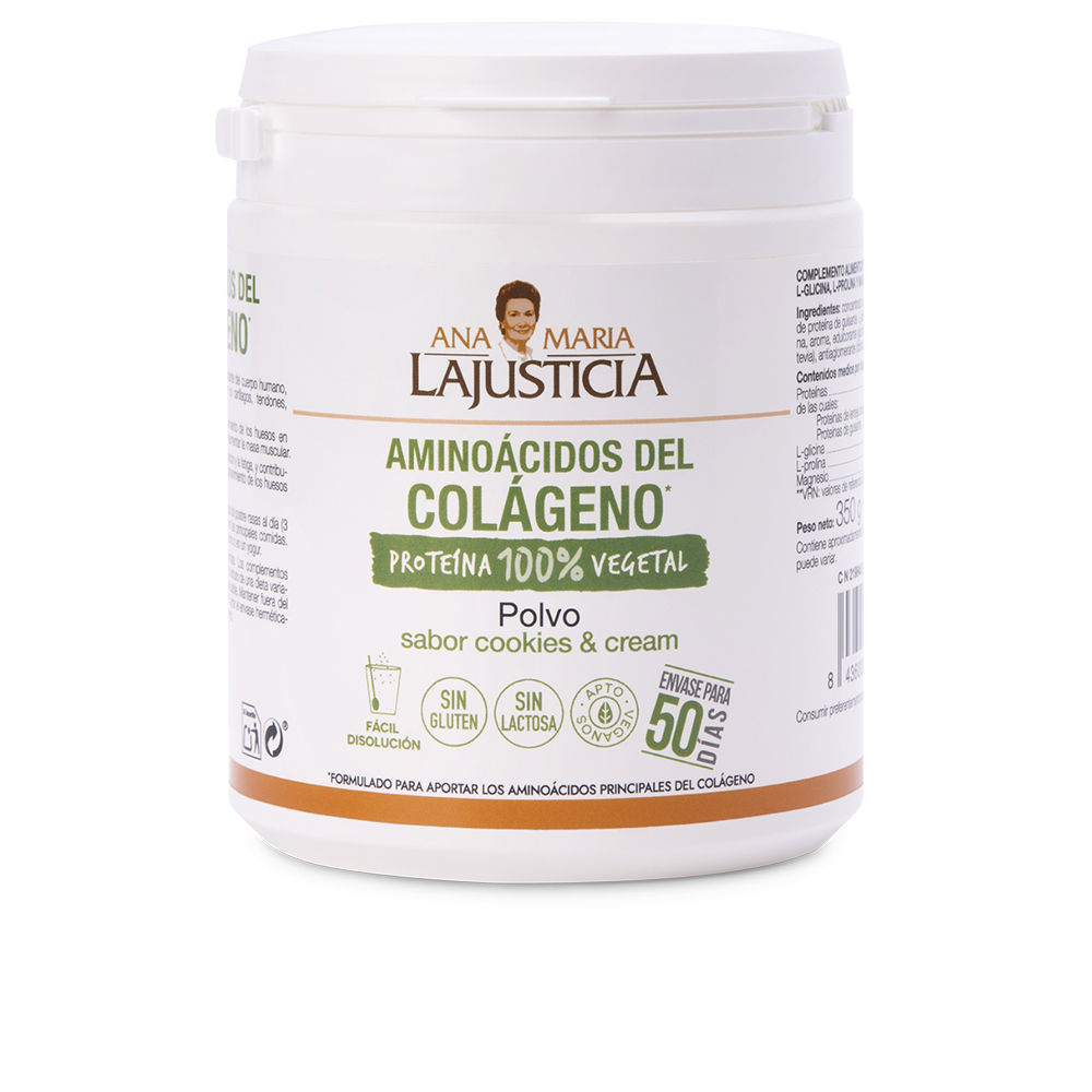 ANA MARIA LAJUSTICIA : Collagen Amino Acids Powder #Cookies & Cream 350g