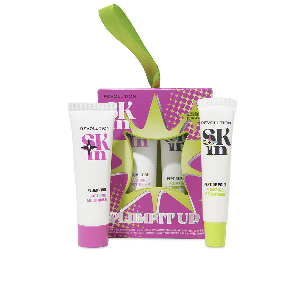 REVOLUTION SKINCARE : PLUMP IT UP MOISTURIZING CREAM 2-piece set