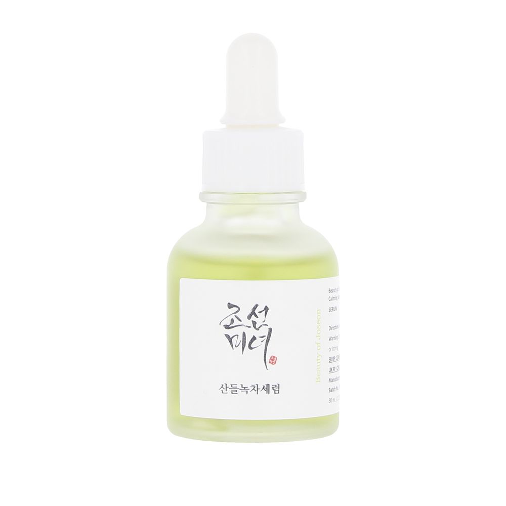 BEAUTY OF JOSEON : CALMING SERUM green tea + panthenol soothes and strengthens hydration 30 ml