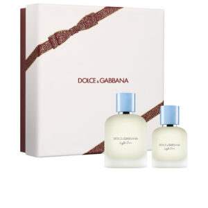 DOLCE & GABBANA : LIGHT BLUE POUR HOMME CASE 2 pcs