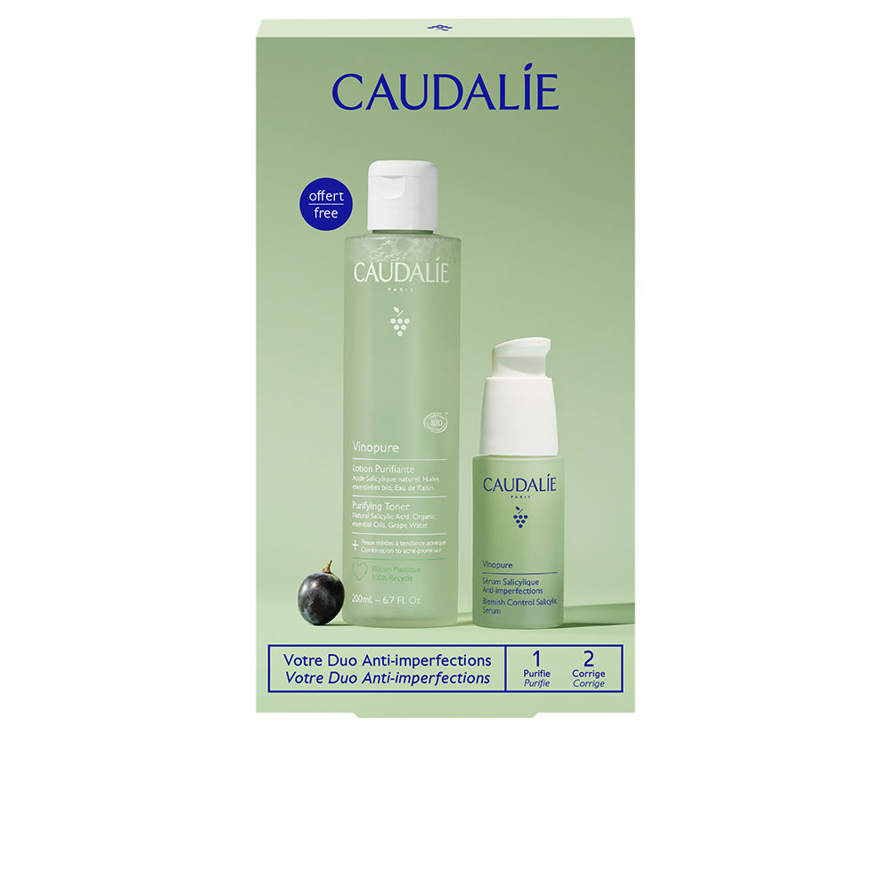 CAUDALIE : VINOPURE DUO ANTI-BLEMISH CASE 2 pcs